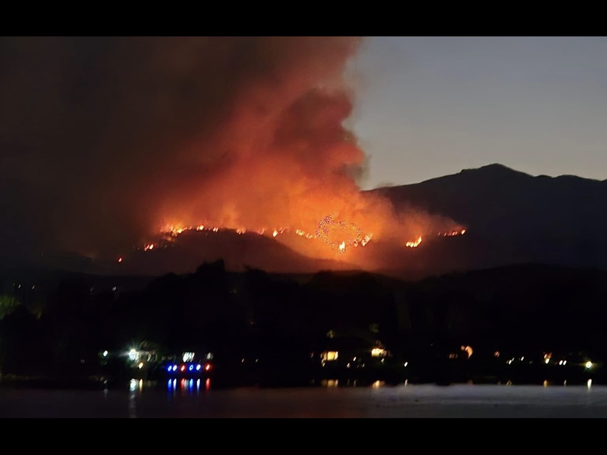 Alexander Mountain fire